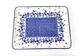 399 Bunzlau rechthoekige  Serveerschaal 2914X Serveerschalen